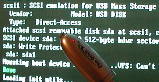 SPB-Linux 2: mounting USB memory stick